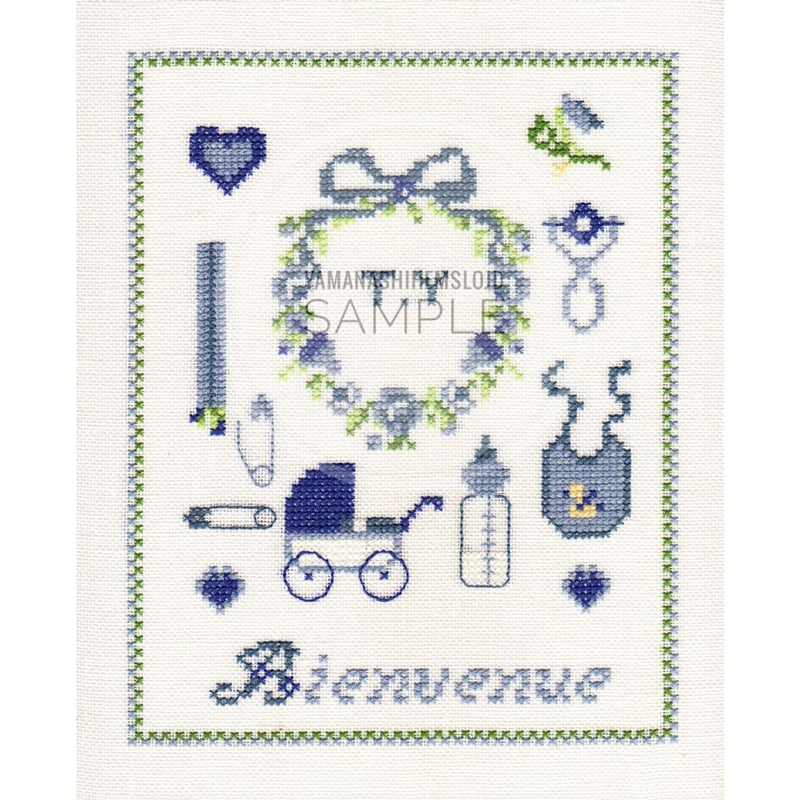 ベビーサンプラー【刺繍キット】 | ヤマナシヘムスロイド ベビーサンプラー【刺繍キット】 | ヤマナシヘムスロイド