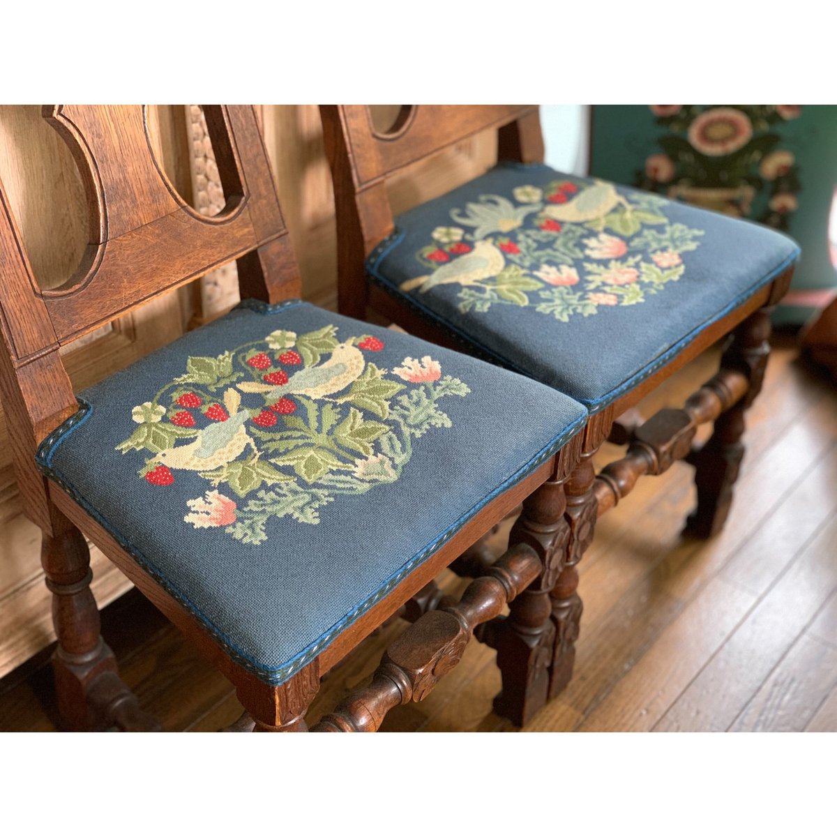 ベスラッセル 刺繍キットBannies by William De Morgan ベスラッセル 刺繍キットBannies by William De Morgan