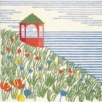 『デンマークの風景　６月の海辺』30-6364