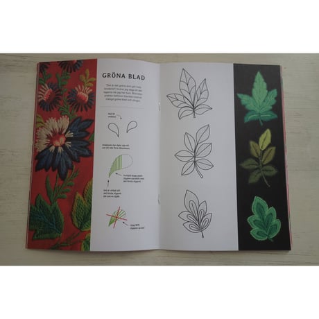 スウェーデン刺繍本《Pasom》