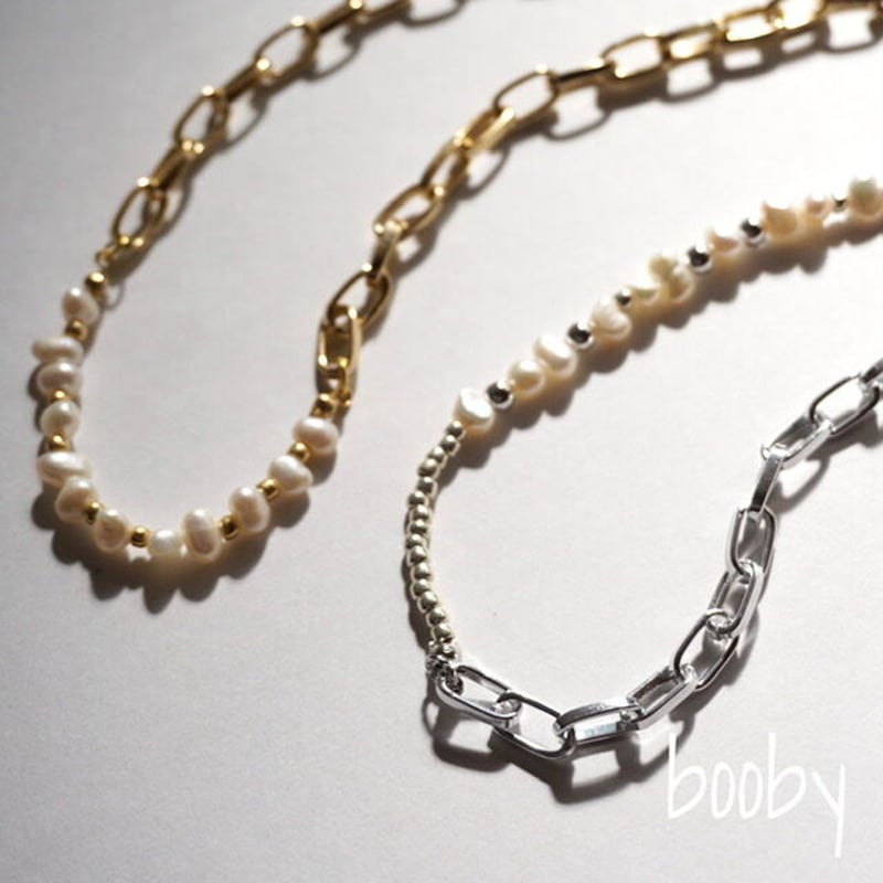 Cult Gaia ネックレス 淡水パール チェーン チョーカー 淡水パール×チェーンチョーカー | booby
