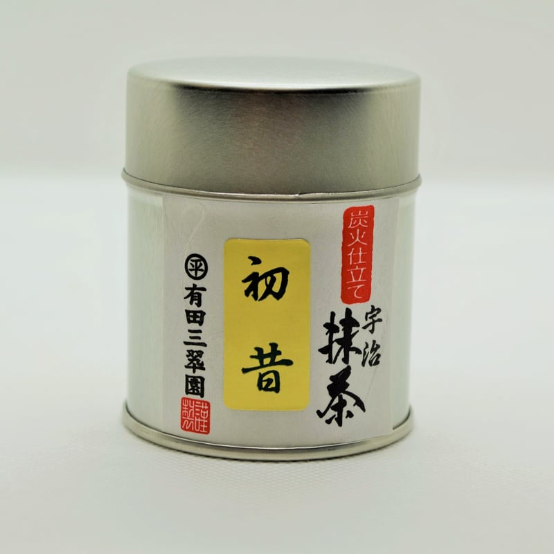 宇治抹茶 初昔【はつむかし】30g缶入 | (有)有田三翆園 宇治抹茶 初昔【はつむかし】30g缶入 | (有)有田三翆園