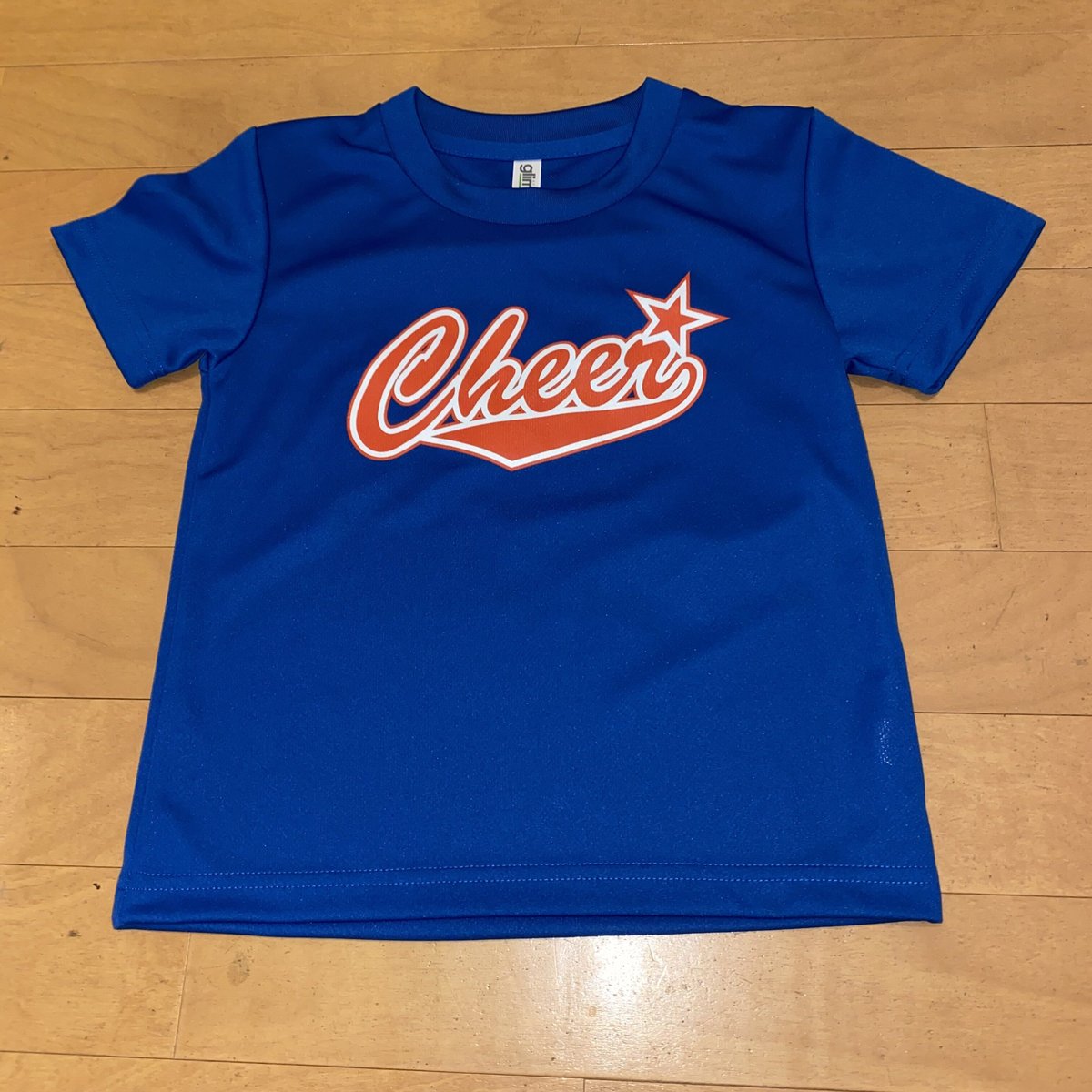 CHEERロゴTシャツ（ブルー） | ファイブスターズ⭐︎商品購入の場合は 