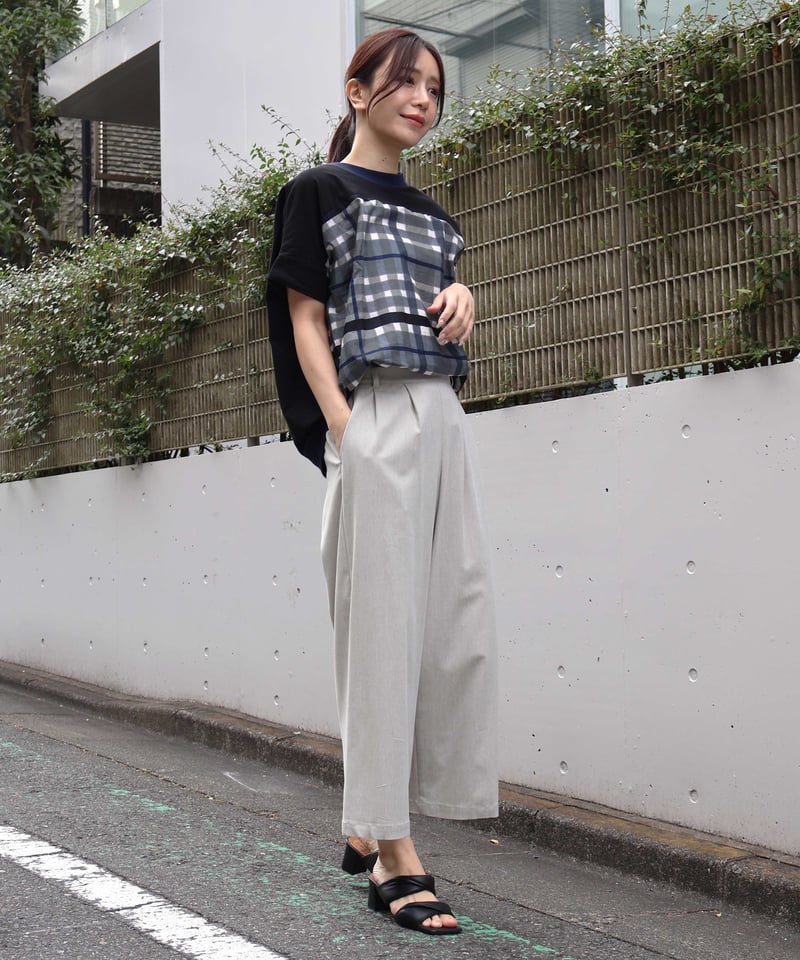 etre relie アサレチックワイドパンツ 157401 etre relie