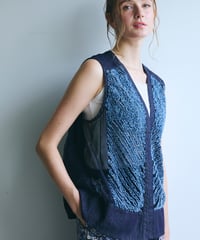 【etre relie】　デニムテープ刺繡 161203