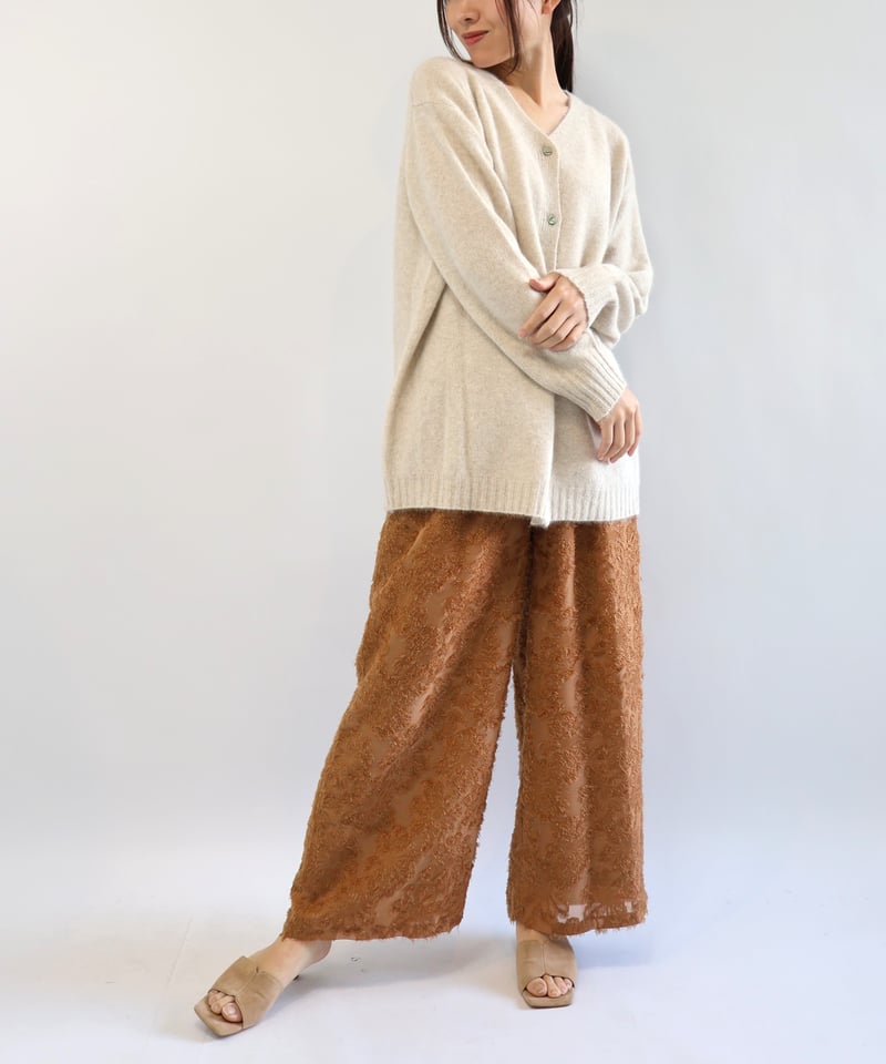 etre relie】FOX混ゆるVニットカーディガン / 157927 | etre relie