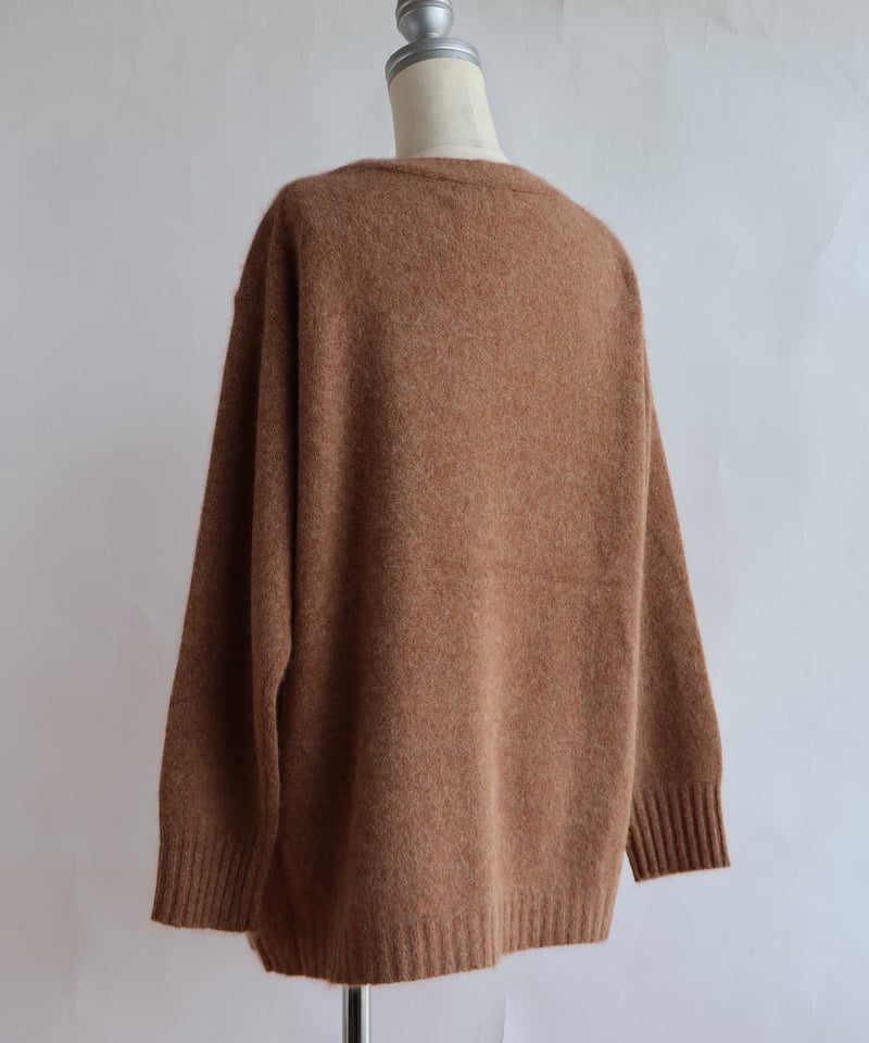 etre relie】FOX混ゆるVニットカーディガン / 157927 | etre relie