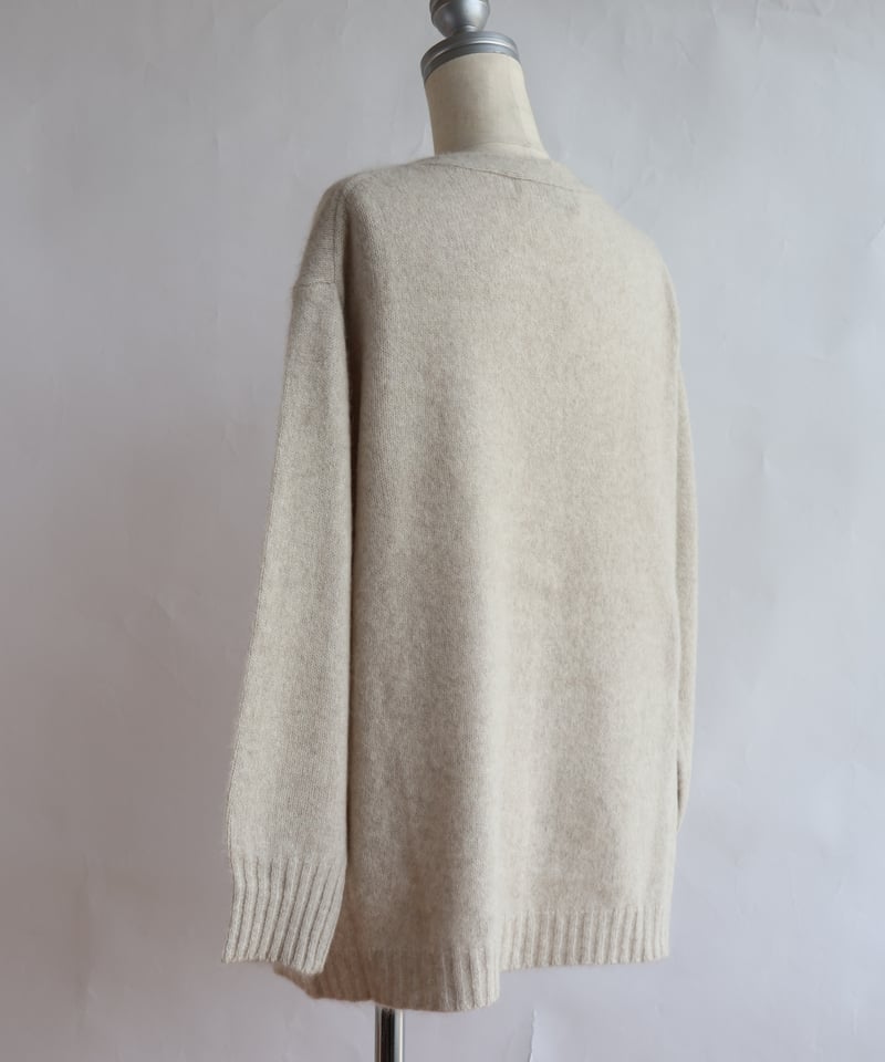 etre relie】FOX混ゆるVニットカーディガン / 157927 | etre relie