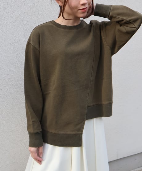 エトレリー（etre relie）/【etre relie】ヴィンテージ加工裏毛デニム風プルオーバー CATEGORY スウェット | etre relie