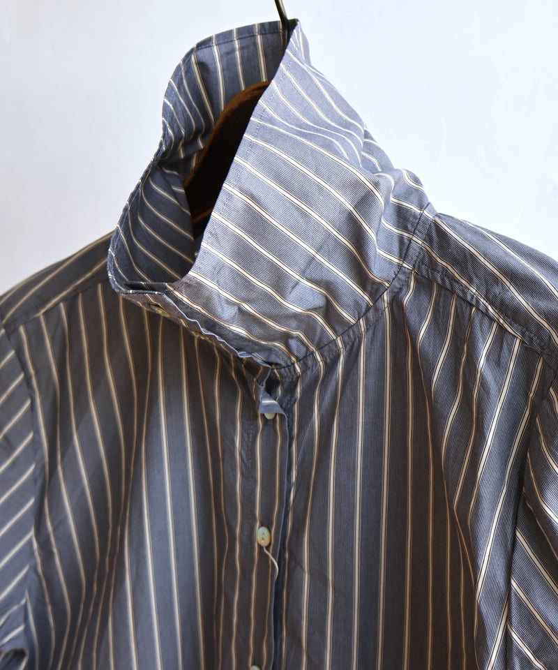 etre relie】ストライプスタンドシャツ / 157315 | etre relie