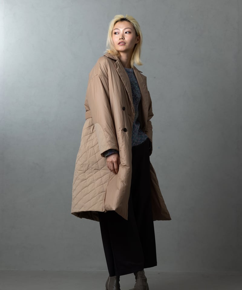 美品 ETERNO BELLEZZA ツィードロングコート
