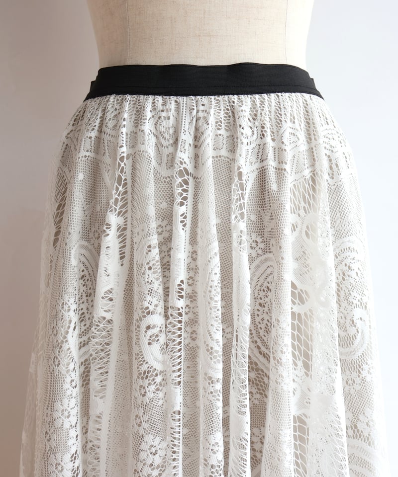 etre relie】 レースボリュームスカート 157518 | etre relie