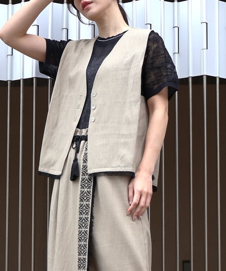 エトレリー　etre relie ジレ CATEGORY ジレ | etre relie