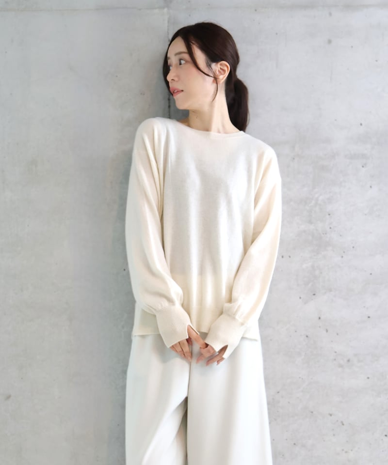 etre relie】カシミヤセーター 147919 | etre relie
