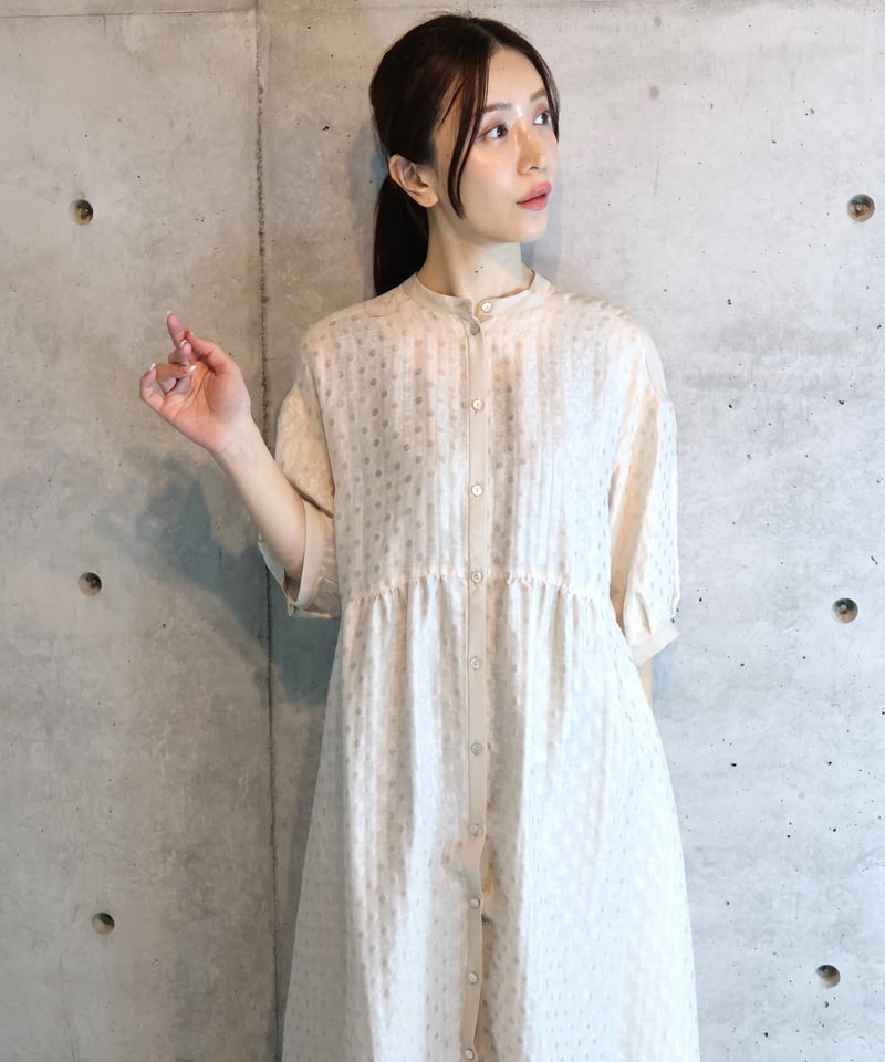 etre relie】シアードットジャガードワンピース / 147601 | etre  