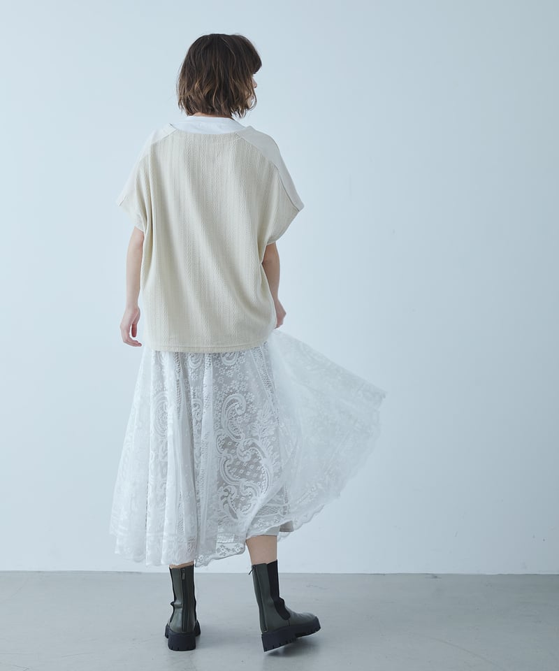 etre relie】 レースボリュームスカート 157518 | etre relie