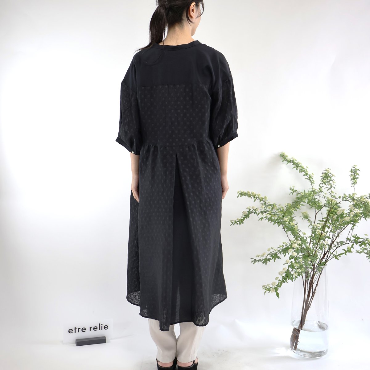 etre relie】シアードットジャガードワンピース / 147601 | etre  