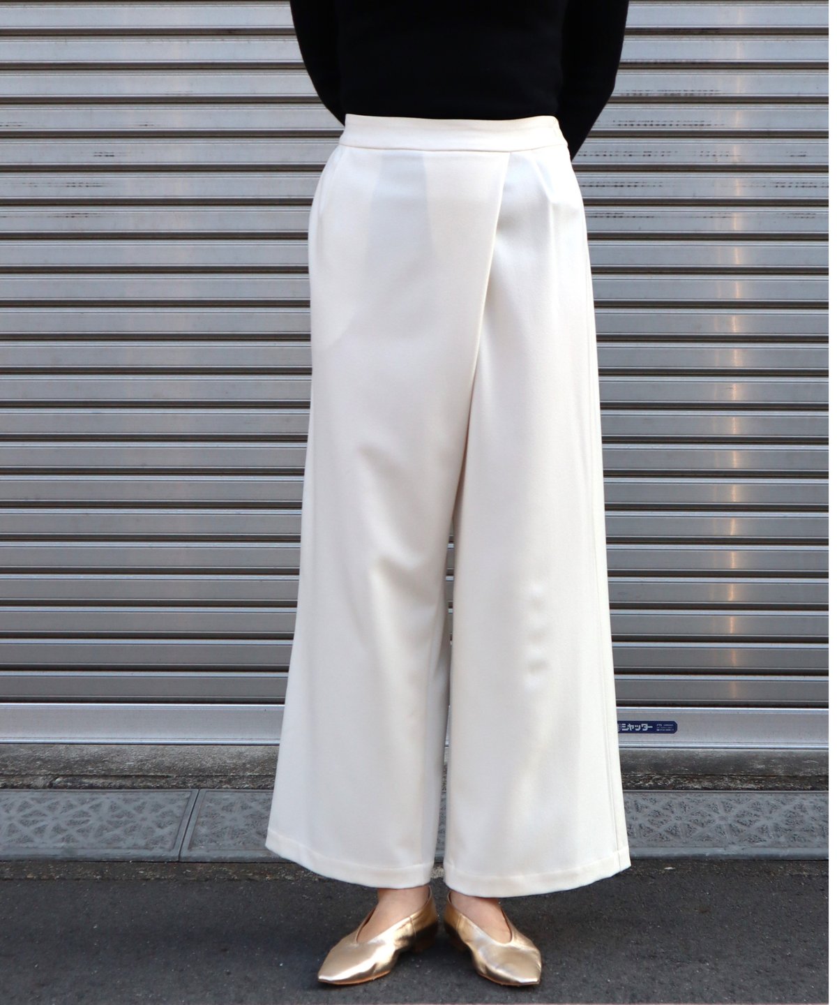 y's、アシンメトリーワイドパンツ アシンメトリーポケット ワイドパンツ レディース 送料無料