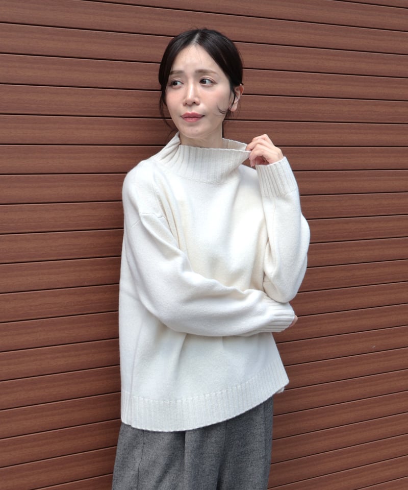 etre relie】 VICTORIAハイネックプルオーバーニット / 157923 |