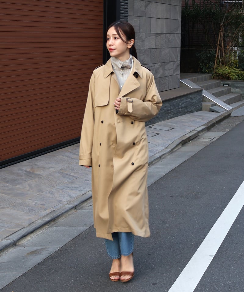 etre relie】サイドスリットトレンチコート 151101 | etre relie