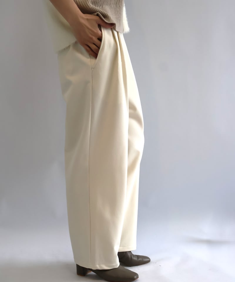 エトレリー（etre relie）/【etre relie】尾州 TR両面起毛2タックソフトバレルパンツ etre relie】尾州 TR両面起毛2タックソフトバレルパンツ 157425 | etr