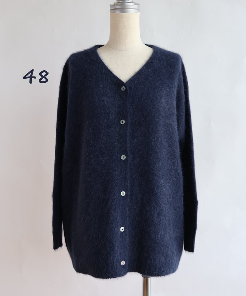 etre relie】FOX混ゆるVニットカーディガン / 157927 | etre relie