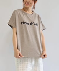 【etre relie】ピグメント　ロゴTシャツ　153825