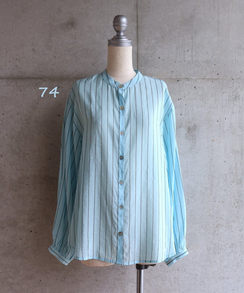 etre relie】シアーストライプシャツ /151324 | etre relie