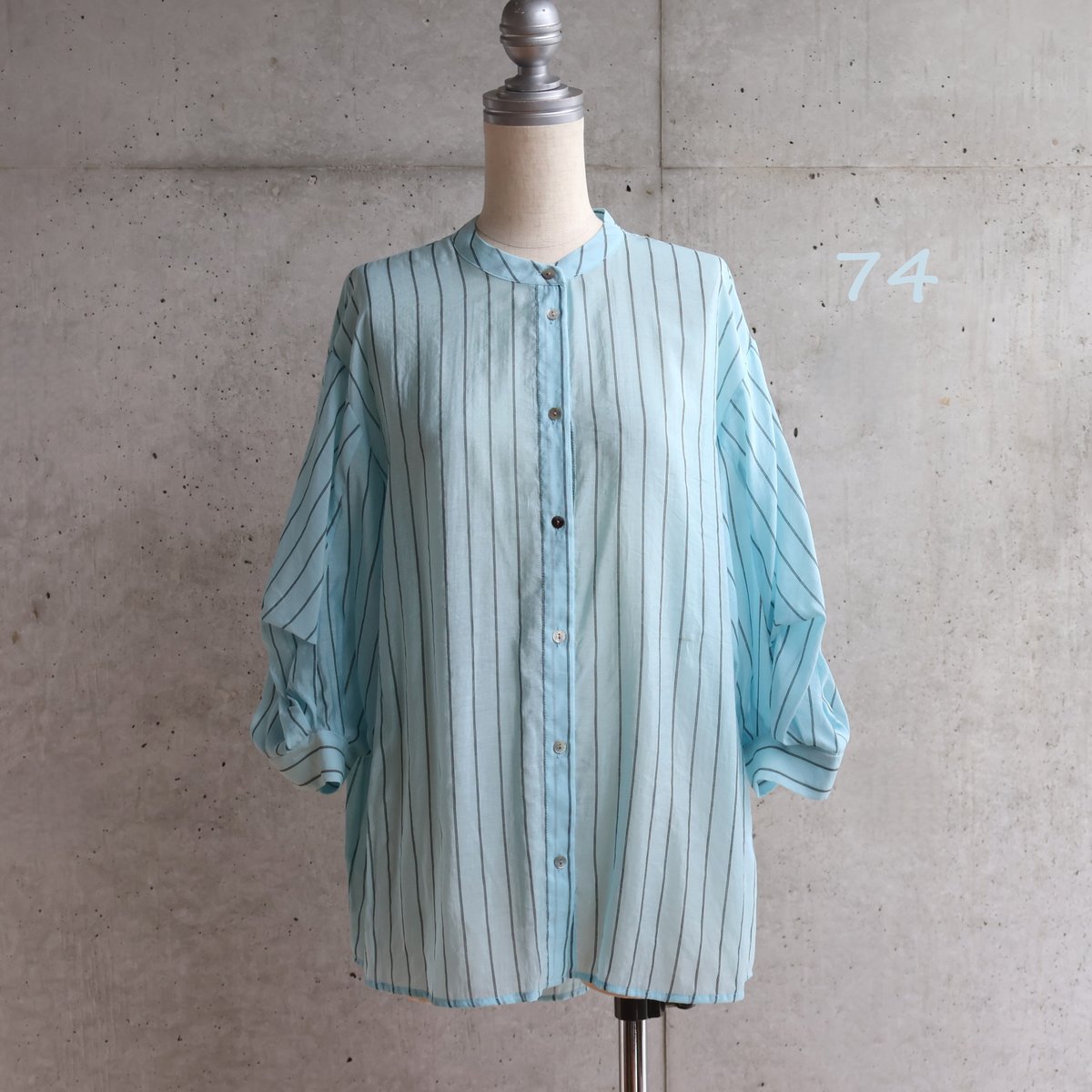 etre relie ストライプ 半袖シャツ CATEGORY ブラウス | etre relie