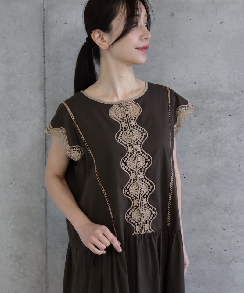 【りな】ヤマダヤ　ワンピース、ストール（黒/灰色）2点セット りな】ヤマダヤ ワンピース、ストール（黒/灰色）2点セット