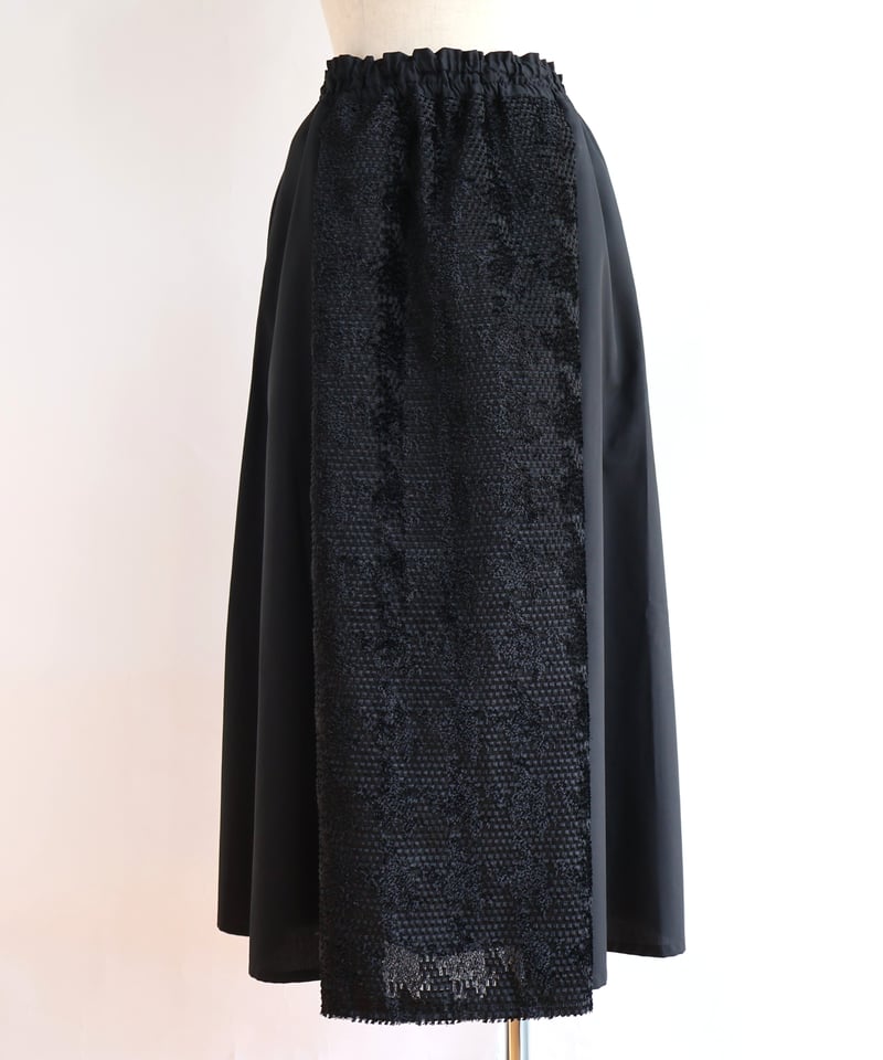 etre relie】 千鳥ジャガードコンビスカート 157516 | etre relie