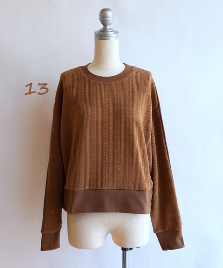 etre relie ポロシャツ ニットベージュ/黒 サイズ38 CATEGORY カットソー | etre relie