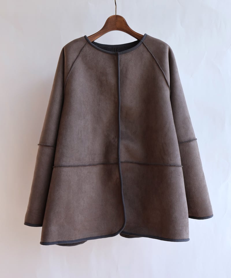 etre relie】 フェイクムートンリバーシブルジャケット / 159102 | etr