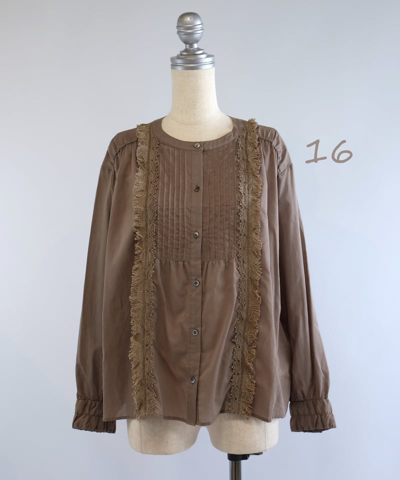 etre relie】フリンジレースブラウス / 159311 | etre relie