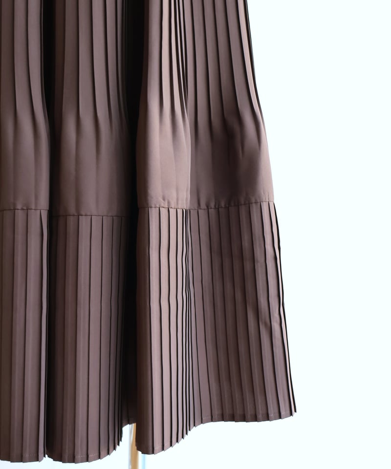 etre relie】消しプリーツティアードスカート 147509 | etre relie