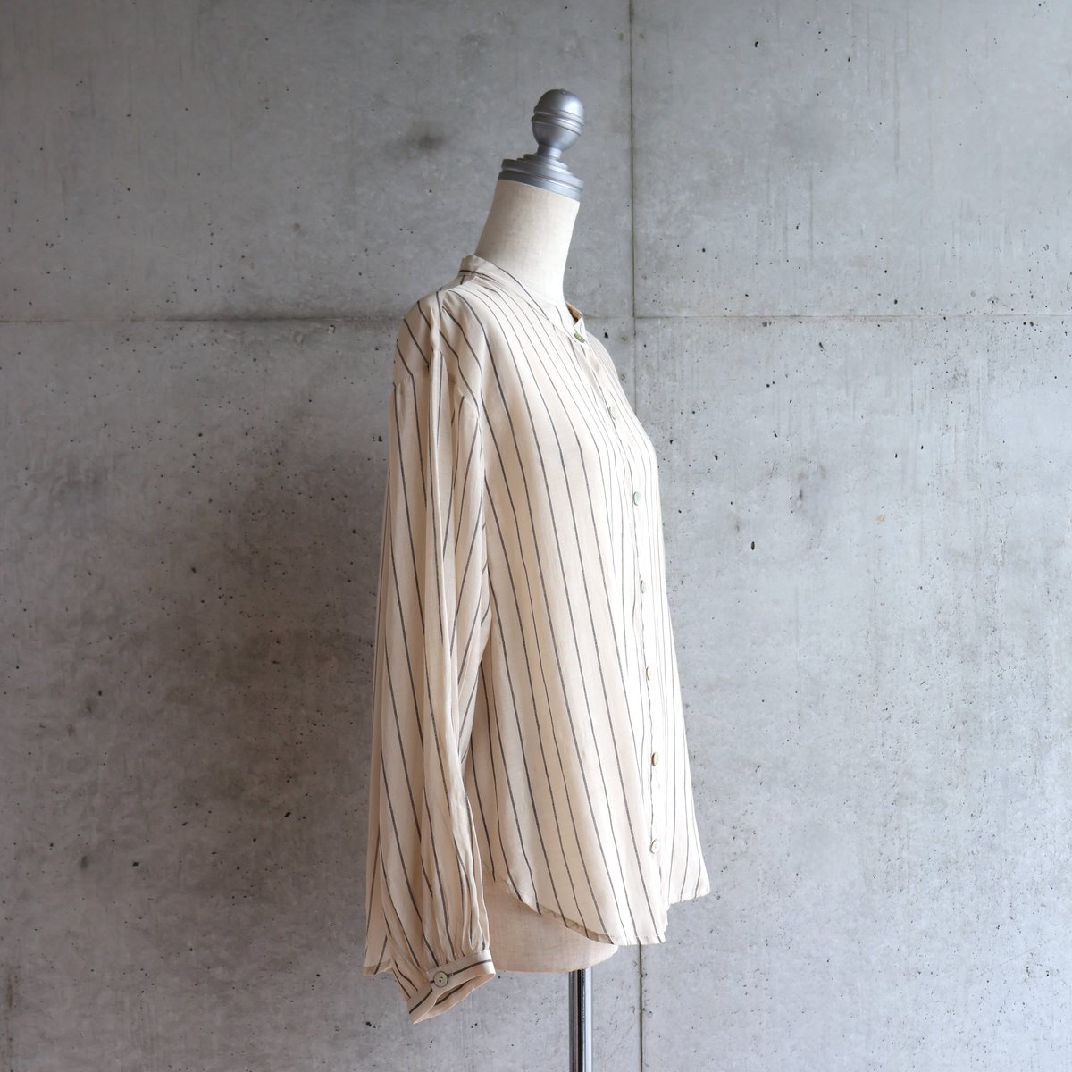 etre relie】シアーストライプシャツ /151324 | etre relie