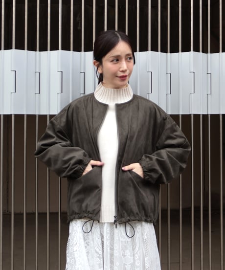 etre relie グレー ショートジャケット etre relie】麻ローンショートJK. 153209 | etre relie