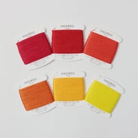 リネン刺繍糸 60/3L 30mカード巻き （9）