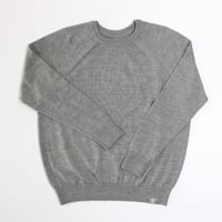 AZ-02-003 ウールリネン プルオーバー：Grey