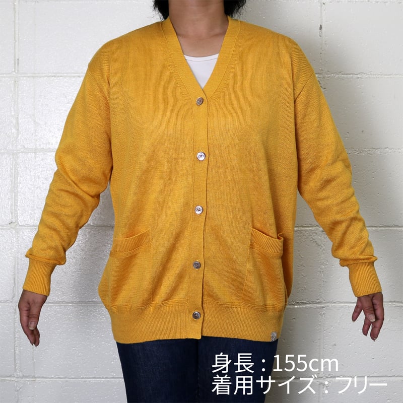 ARTS&SCIENCE リネンのカーディガン ARTS&SCIENCE リネンカーディガン AZ-02-004 リネンカーディガン