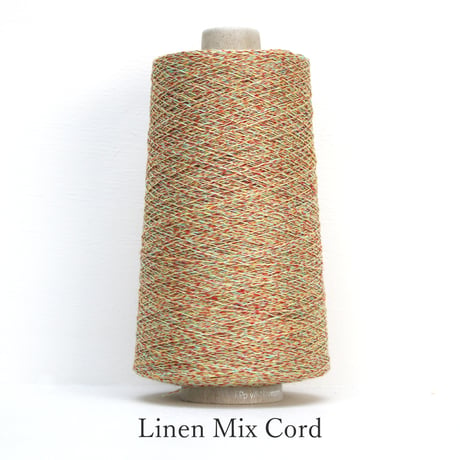 【在庫限り】 Linen Mix Cord / 合細 / 300g (約1,650m)巻き 【工場の残り糸】