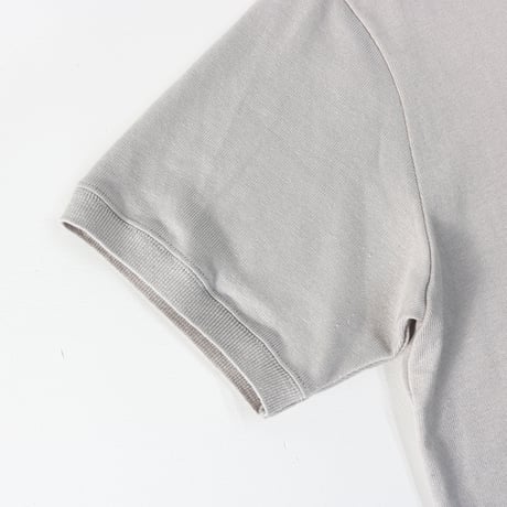 AZ-02-001 リネンコットン プレーティングTシャツ：シルバー