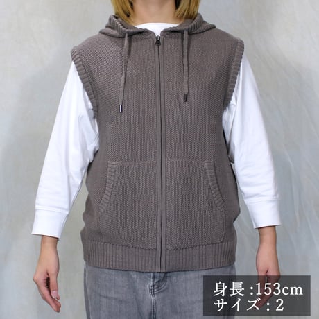 AZ-02-006 コットンウール フードベスト：Himawari
