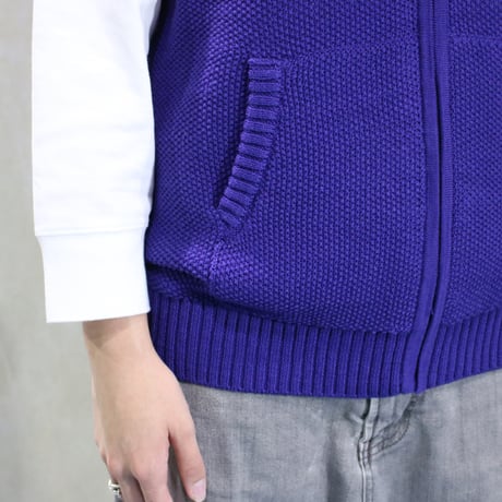 AZ-02-006 コットンウール フードベスト：Pansy