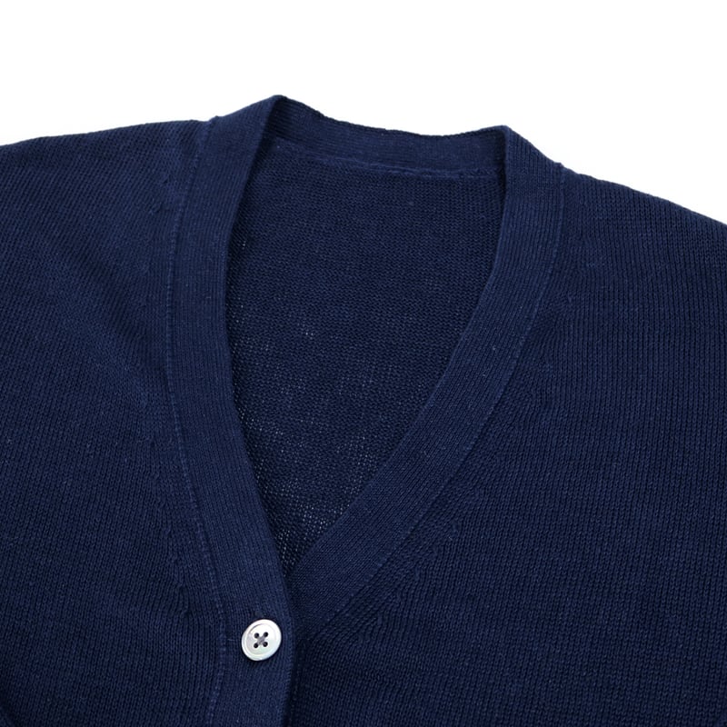 AZ-02-004 リネンカーディガン:Ultramarine | 亜麻色雑貨店 AZ-02-004 リネンカーディガン:Ultramarine | 亜麻色雑貨店