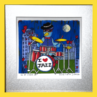 I ❤️JAZZ II（版画・版上サイン）