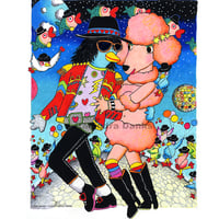MOON WALKERS（版画・版上サイン）