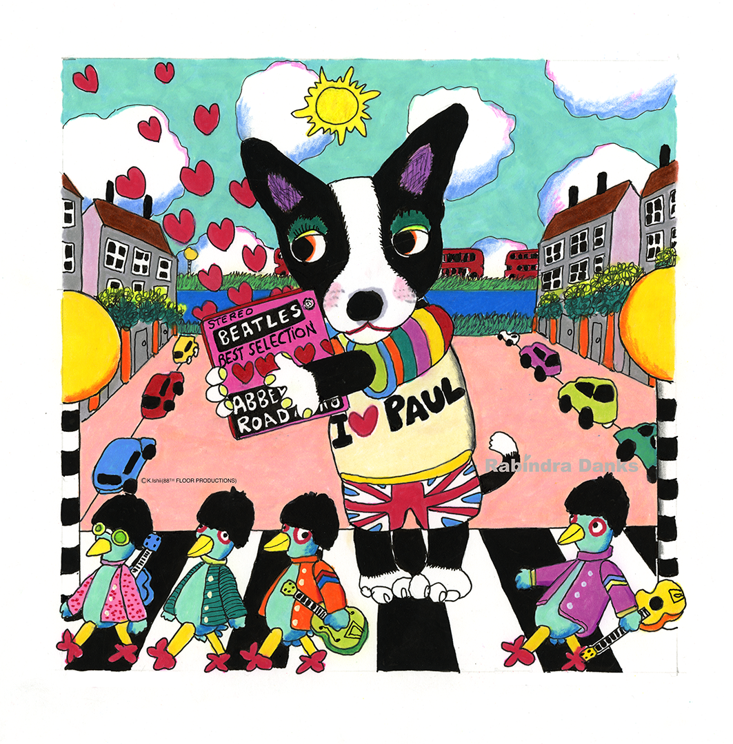 CUT CAT BEATLES アート集 著者サイン入り ザ・ビートルズ サイン額「ビートルズの直筆サイン - 1963年10月30日 」【証明書付