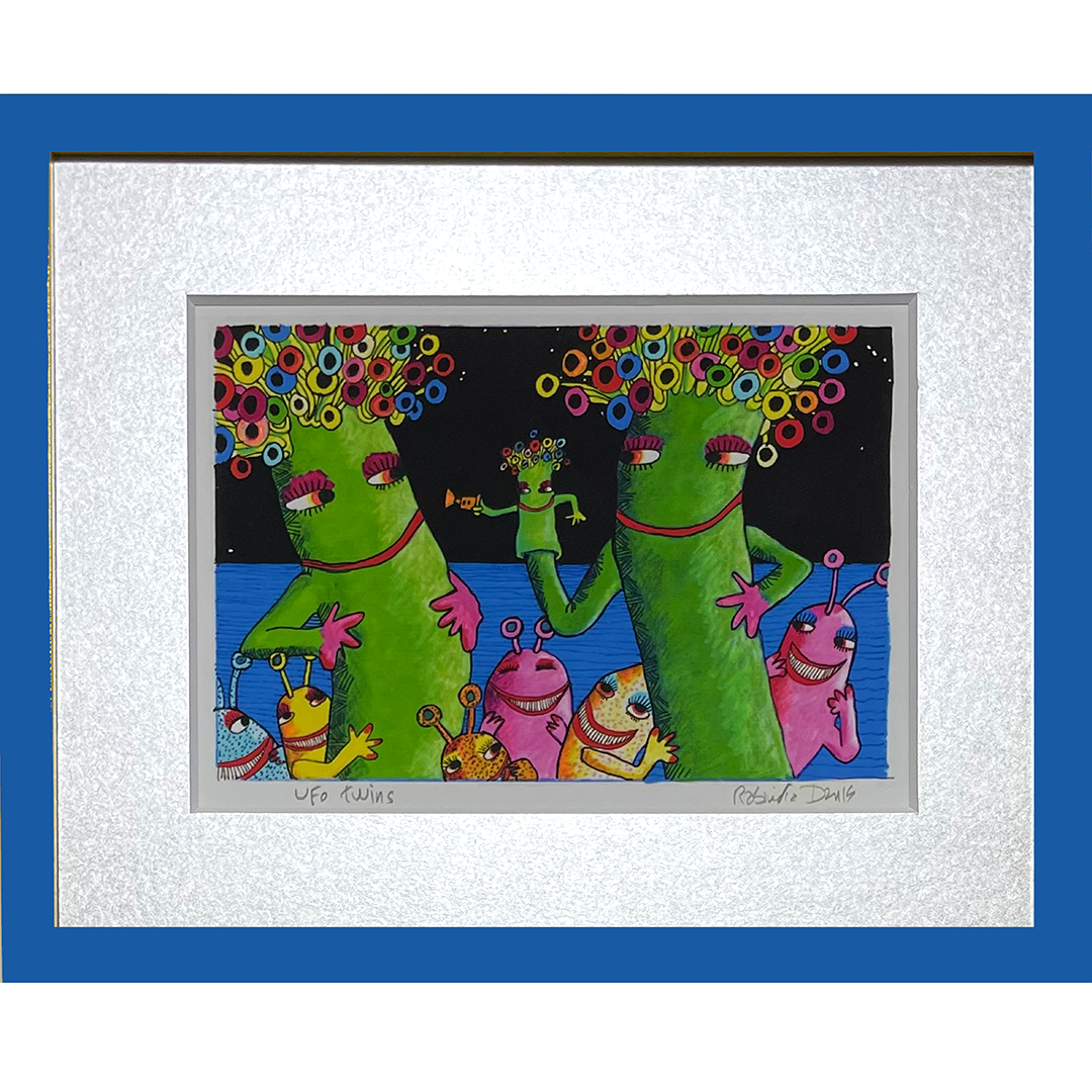 UFO TWINS（版画・版上サイン） | RabindraDanks SHOP