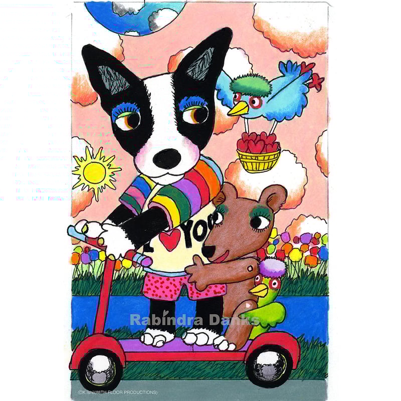 YOUNG @ ♡ （複製画） | RabindraDanks SHOP